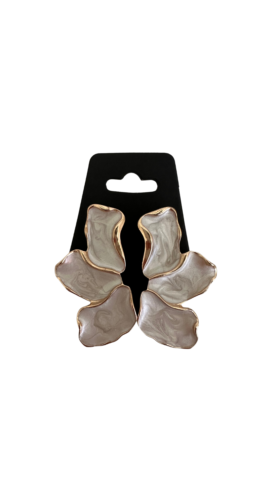Resin Wing Earrings